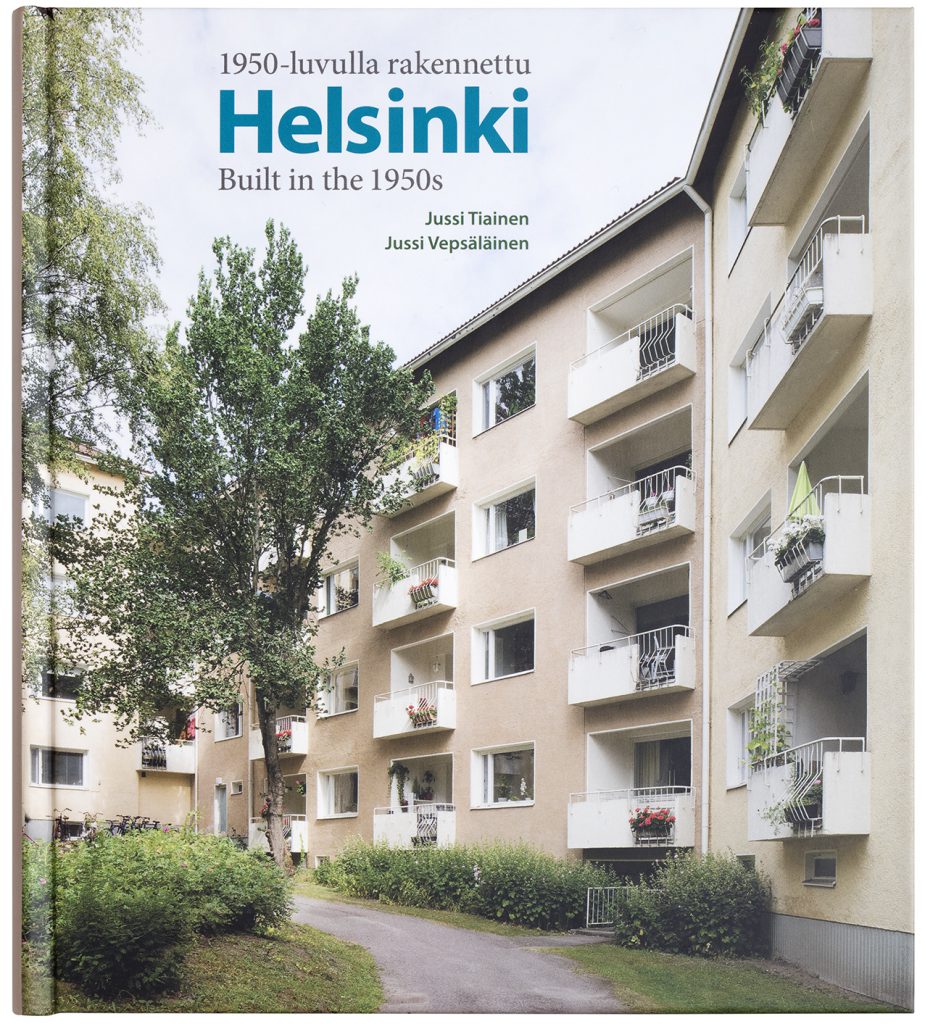 1950-luvulla rakennettu Helsinki -kirjan kansi